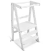 Toypark Folding Learning Tower-White