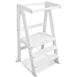 Toypark Folding Learning Tower-White