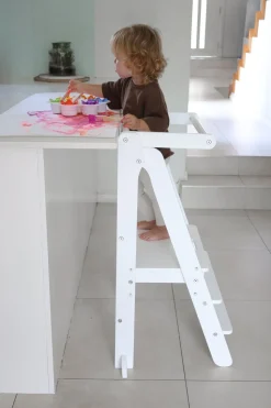 Toypark Folding Learning Tower-White