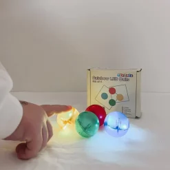 Toypark Rainbow LED Balls Set of 4