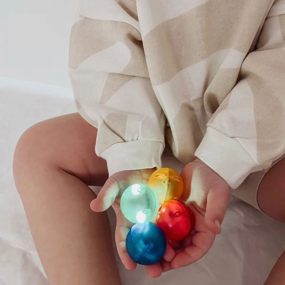 Toypark Rainbow LED Balls Set of 4