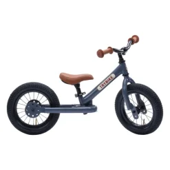 Trybike 2 in 1 Steel Balance Bike - Grey