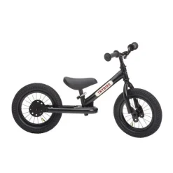 Trybike 2 in 1 Steel Balance Bike - Black