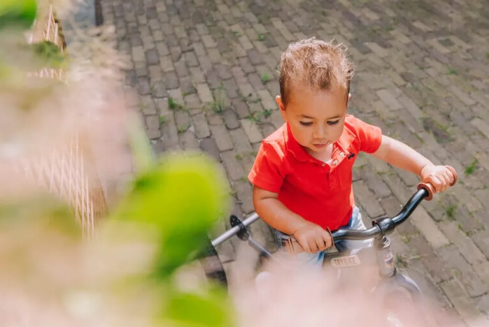 Trybike 2 in 1 Steel Balance Bike - Grey