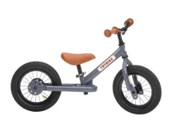 Trybike 2 in 1 Steel Balance Bike - Grey