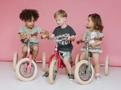 Trybike 2 in 1 Vintage Steel Balance Bike - Green
