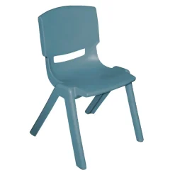 VIVAIO Happy Resin Chairs - Slate Chair 34.5 cm