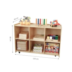 VIVAIO Six-cube Storage Shelf