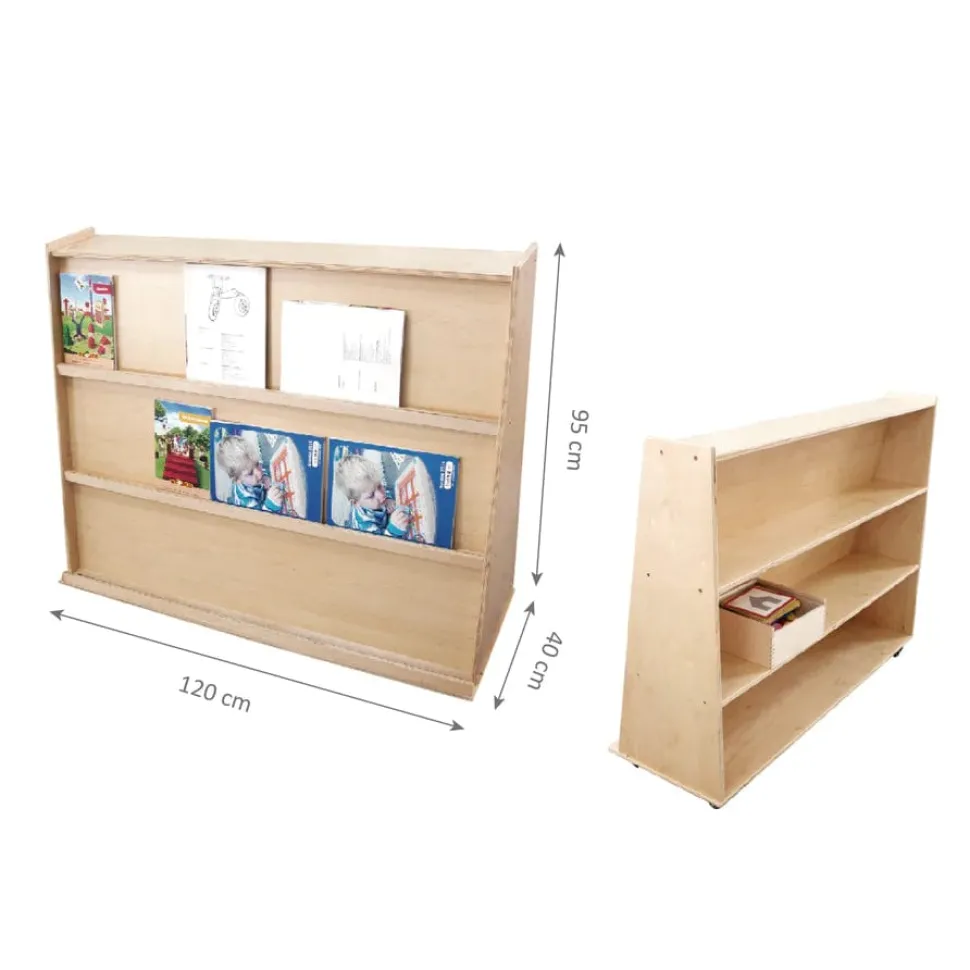 VIVAIO Sloping Bookshelf