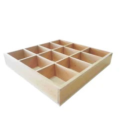 VIVAIO Wooden Box for Paints